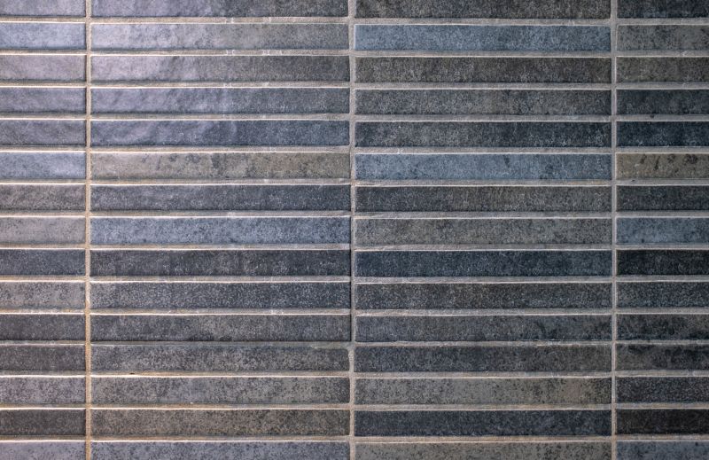 Sealed grout lines on tiled surfaces
